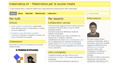 Desktop Screenshot of matematica.ch